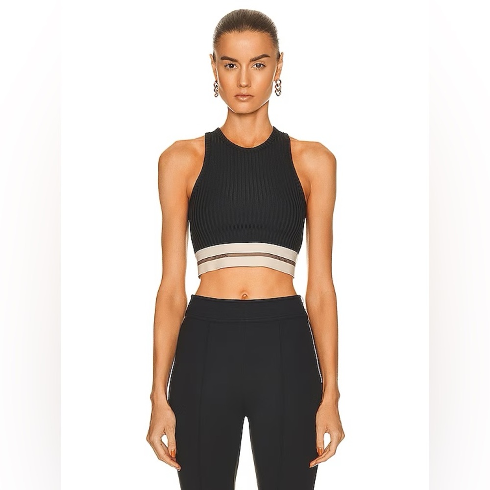 NWT HELMUT LANG CROPPED TANK TOP S